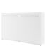 Schrankbett Concept PRO Horizontal, Wandklappbett, Bettschrank, Wandbett, Schrank mit integriertem Klappbett, Funktionsbett (120 x 200 cm, Weiß, Horizontal)