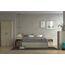 Iconico Home MIK Traditional, Kommode mit 4 Schubladen auf Rollschienen, mit ergonomischem Griff, Eiche, Spanplatte, 80 x 44,5 x 113 cm