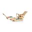 Prym 612548 Nähkasten/Nähkorb aus hellem Holz, L, Beige, Braun