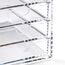 Osco A3278 Hohes Magazin mit 5 Schubladen aus klarem Acryl, durchsichtig, 5 drawer