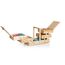Prym 612546 Nähkasten aus hellem Holz, M, Beige, Braun