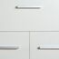 CARO-Möbel Kommode Sideboard Schrank Tommy in Sonoma Eiche/weiß, Anrichte Highboard mit Schublade und 2 Türen