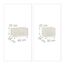 Relaxdays Regalsystem, 5 Stoff-Schubladen, universale Schubladenbox, Metall und Holz, HxBxT: 54,5 x 100 x 30 cm, beige, Design E