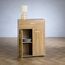 CARO-Möbel Kommode Sideboard Schrank Tommy in Sonoma Eiche, Anrichte Highboard mit Schublade und 2 Türen