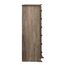 Prepac Salt Spring DDC-2354 rustikale Kommode mit 6 Schubladen, hohe Kommode für Schlafzimmer, Bauernhaus-Kommode, 48,3 cm T x 59,1 cm B x 134 cm H, Treibgrau, Grau