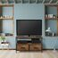 Sorbus TV-Kommode mit 2 Schubladen – TV-Erhöhung mit Stauraum – Schlafzimmer, Wohnzimmer, Schrank und Wohnheimmöbel