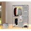 Simple Houseware 6er-Pack – SimpleHouseware Faltbarer Würfel-Aufbewahrungsbehälter mit Griff, grau
