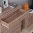 Vida Designs Kommoden & Sideboards, Mitteldichte Holzfaserplatte, Walnuss, Standard