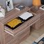 Vida Designs Riano Kommode mit 4 Schubladen und Metallgriffen, Walnuss, Schlafzimmermöbel