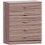 Vida Designs Kommoden & Sideboards, Mitteldichte Holzfaserplatte, Walnuss, Standard