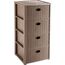 Stefanplast Elegance Kommode 4 Schubladen, taupe
