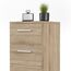 Vicco Nachttisch, Sonoma, 38 x 66 cm, geeignet für Boxspringbetten mit erhöhtem Rahmen