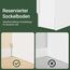 SoBuy Nachttisch schmal Nachtschrank Beistelltisch mit Schublade und Ablage Nachtkästchen Nightstand für Schlafzimmer Wohnzimmer Weiß B20 x T35 x H60 cm FBT111-W