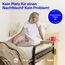 BedShelfie Bettseitiges Nachttischregal für Etagen- & oberes Bett, Studentenwohnheim Essentials, Hochbett-Nachttisch, schwebendes Bettablage-Tablett, Wohnheim-Deko von Smallish - Flexfit Modell, Natur