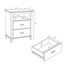 Prepac yaletown 2 Schubladen hoch Nachttisch – weiß Transitional 2 Drawer weiß