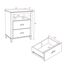 Prepac yaletown 2 Schubladen hoch Nachttisch – weiß Transitional 2 Drawer weiß