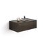 MOBILI FIVER, Riccardo Nachttisch, Nussbaum Dunkel, Made In Italy