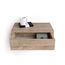 MOBILI FIVER, Riccardo Nachttisch, Eiche, Made In Italy