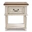 Signature Design by Ashley B743-93 Realyn Nightstand, Chipped White