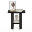 Furinno Simple Design Beistelltisch, Espresso, 50.8 x 50.8 x 49.78 cm