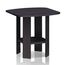 Furinno Simple Design Beistelltisch, holz, Dunkle Walnuss, 50.8 x 50.8 x 49.78 cm