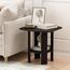 Furinno Simple Design Beistelltisch, Holz, Espresso, 50.8 x 50.8 x 49.78 cm