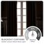 MRTREES Vorhang Blickdicht Gardinen Thermovorhang mit Ösen Verdunklungsvorhang Ösenschal Vorhänge Modern 137×117cm(H×B) Dunkelblau 2er Set für Hotels Büros Wohnzimmer Schlafzimmer Kinderzimmer