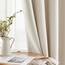 MRTREES Beige Vorhänge mit Ösen, Thermo-Verdunkelungsvorhänge für Schlafzimmer und Wohnzimmer, Raumteiler, Fensterbehandlungen, 2 Paneele, 117 x 183 cm, Hellbeige