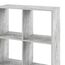 Vicco Raumteiler Tetra, Beton, 72.6 x 72 cm, zur Aufbewahrung und Präsentation von Büchern oder Dekoboxen