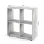 Vicco Raumteiler Tetra, Beton, 72.6 x 72 cm, zur Aufbewahrung und Präsentation von Büchern oder Dekoboxen