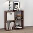 Vicco Raumteiler Tetra, Antikholz, 72.6 x 72 cm, zur Aufbewahrung und Präsentation von Büchern oder Dekoboxen