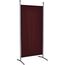 ANGERER Stellwand 178 x 82 cm, Sicht- & Sonnenschutz, Raumtrenner, Innen & Outdoor Büro Balkon/Terrasse, Schlafzimmer, Garten, Made in Germany, waschbare Bezüge, Polyacryl Bordeaux