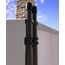 QUICK STAR Paravent 6 Teilig 340x165cm Weiß - Garten & Balkon Sichtschutz Stellwand Innen & Außen - Raumteiler Trennwand Faltbar Blickdicht & Wetterfest