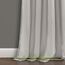 Lush Decor Fenstervorhang, Sternenhimmel, 241,3 cm lang x 106,7 cm breit, Gelb & Grau