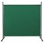 QUICK STAR Paravent Outdoor Wetterfest 180 x 178 cm Grün | Raumteiler Stellwand Innen | Garten & Balkon Sichtschutz Blickdicht