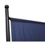 QUICK STAR Paravent Outdoor Wetterfest 180 x 78 cm Blau | Raumteiler Stellwand Innen | Garten & Balkon Sichtschutz Blickdicht