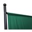 QUICK STAR Paravent Outdoor Wetterfest 180 x 178 cm Grün | Raumteiler Stellwand Innen | Garten & Balkon Sichtschutz Blickdicht