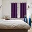 BGment Verdunkelungsvorhänge – Thermoisolierter Raumverdunkelungsvorhang für Schlafzimmer und Wohnzimmer, Set mit 2 Paneelen (132 x 137 cm, Königsviolett)