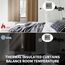 BGment Verdunklungsvorhänge für Wohnzimmer – Thermoisolierende Vorhänge für Schlafzimmer, 2 Paneele von 132 x 137 cm, Taupe