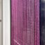 Ave Split Dekorativer Tür-Fadenvorhang, Wandpaneel mit Fransen, Raumteiler, Sichtschutz, Quasten-Panel für Zuhause, 100 x 200 cm, Rosarot 18