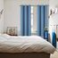 BGment Verdunkelungsvorhänge für Schlafzimmer – Ösen wärmeisoliert Raumverdunkelungsvorhänge für Wohnzimmer, Set mit 2 Paneelen (106,7 x 160,9 cm, verblasster Denim)