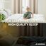 BGment Verdunkelungsvorhänge, Thermoisolierung, Raumverdunkelung, Schlafzimmer und Wohnzimmer, 2 Paneele (132 x 160 cm, Champagner)