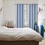 BGment Verdunkelungsvorhänge für Schlafzimmer – Ösen wärmeisoliert Raumverdunkelungsvorhänge für Wohnzimmer, Set mit 2 Paneelen (132 x 183 cm, Spa Blau)