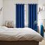 BGment Verdunkelungsvorhänge – Thermoisoliert Raumverdunkelung Schlafzimmer und Wohnzimmer Vorhang, Set von 2 Paneelen (132 x 213 cm, klassisches Blau)