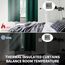 BGment Verdunklungsvorhänge – Thermoisoliert Raumverdunkelung Schlafzimmer und Wohnzimmer Vorhänge, Set von 2 dekorativen Vorhängen (107,7 x 213,3 cm, Smaragdgrün)