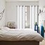 BGment Raumverdunkelungsvorhänge, 213 cm lang – Ösen, wärmeisolierte Vorhänge, Fensterbehandlungsvorhänge für Schlafzimmer, 2 Paneele, 107 x 213 cm, Reinweiß