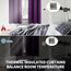 BGment Verdunkelungsvorhänge – Thermoisoliert Raumverdunkelung Schlafzimmer und Wohnzimmer Vorhang, Set von 2 Paneelen (132 x 213 cm, Königsviolett)