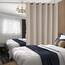 BGment Terrassen-Schiebetürvorhang für Schlafzimmer, 213 cm Länge, extra breiter Raumteiler, Raumverdunkelungsvorhang, wärmeisoliert, Privatsphäre, schalldicht, Wohnzimmer, 1 Panel, kamelfarben, 305