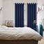 BGment Verdunkelungsvorhänge für Schlafzimmer – Thermoisolierte Vorhänge für Wohnzimmer, Set mit 2 Paneelen (178,8 x 213,3 cm, Marineblau)
