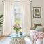 BGment 228 cm lange Vorhänge für Wohnzimmer – beige Leinen-Fenstervorhänge, halbtransparent, Stangentasche, Lichtfilterung für Schlafzimmer, Esszimmer, Dekoration, leicht, rustikal, 2 Paneele, 132 cm